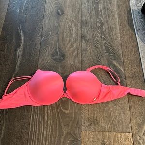 Victoria Secret very sexy push up neon pink 36D bra